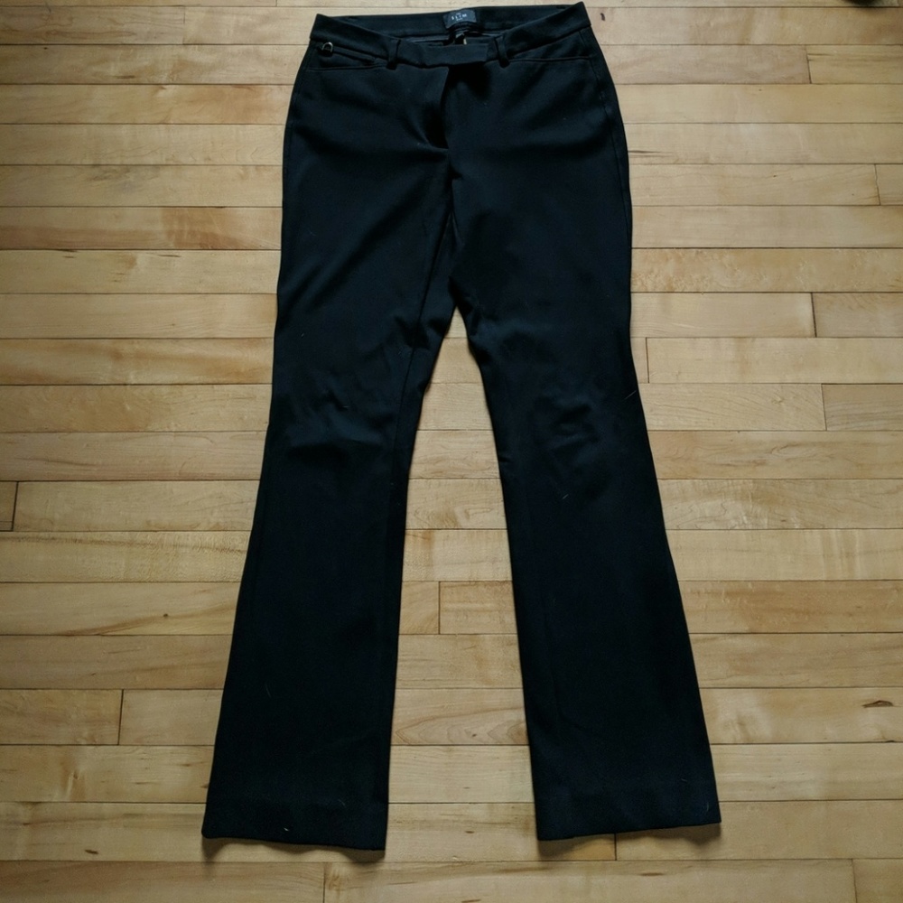 White House Black Market slim boot cut dress pants